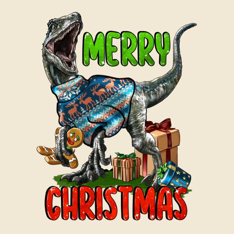 Merry Christmas Velociraptor Premium Tee by LillyAllenDesigns | Teevron
