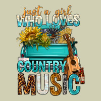 Just A Girl Who Loves Country Music Heavy Core Tee | Teevron