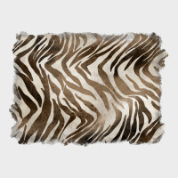 Brown Zebra Pattern Background Urban Hoodie | Teevron