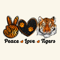 Peace Love Tigers Premium Hoodie | Teevron