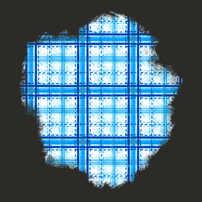 Winter Tartan Patch Heavy Core Tee by BundleAndBundleShop | Teevron