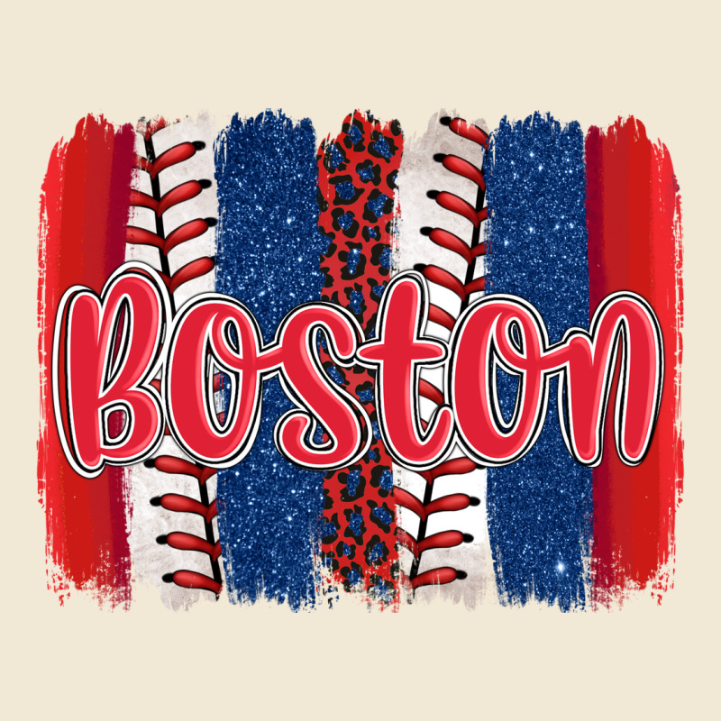 Boston Baseball Team Spirit Brushstrokes Ladies Tee by Artiststas | Teevron