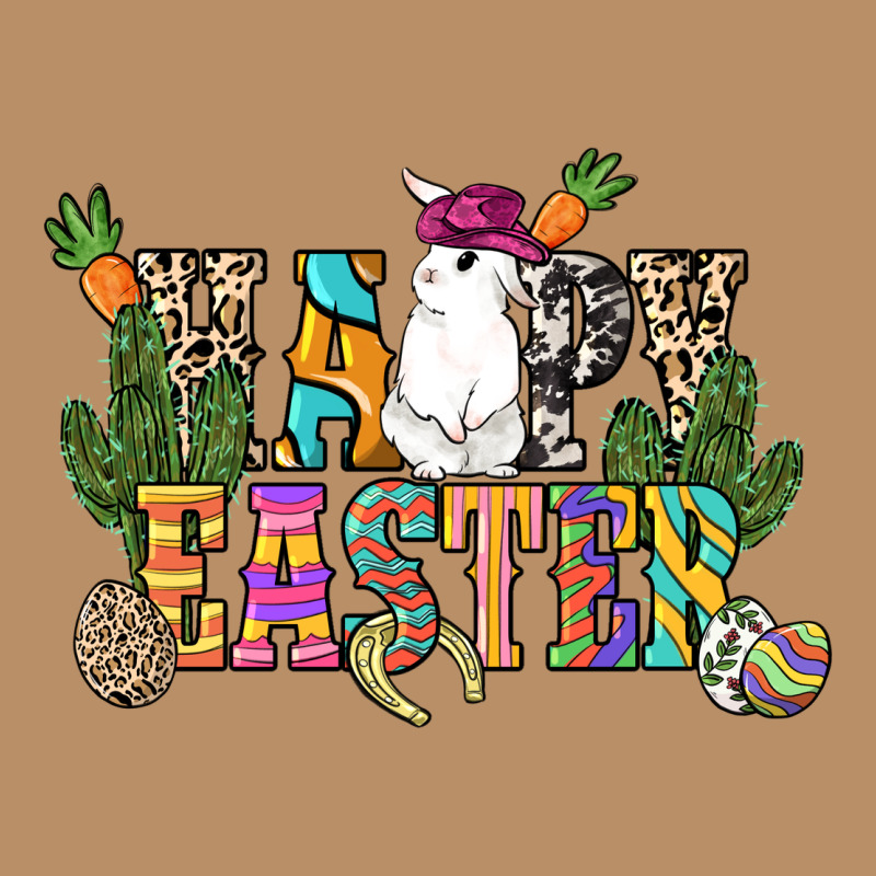 Happy Easter With Cowboy Easter Day Vintage Hoodie by HowdyJamesFarm | Teevron