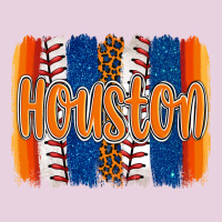 Houston Baseball Team Spirit Brushstrokes Ladies Tee | Teevron
