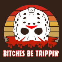 Halloween Bitches Be Trippin Jason Mask Heavy Core Tee | Teevron