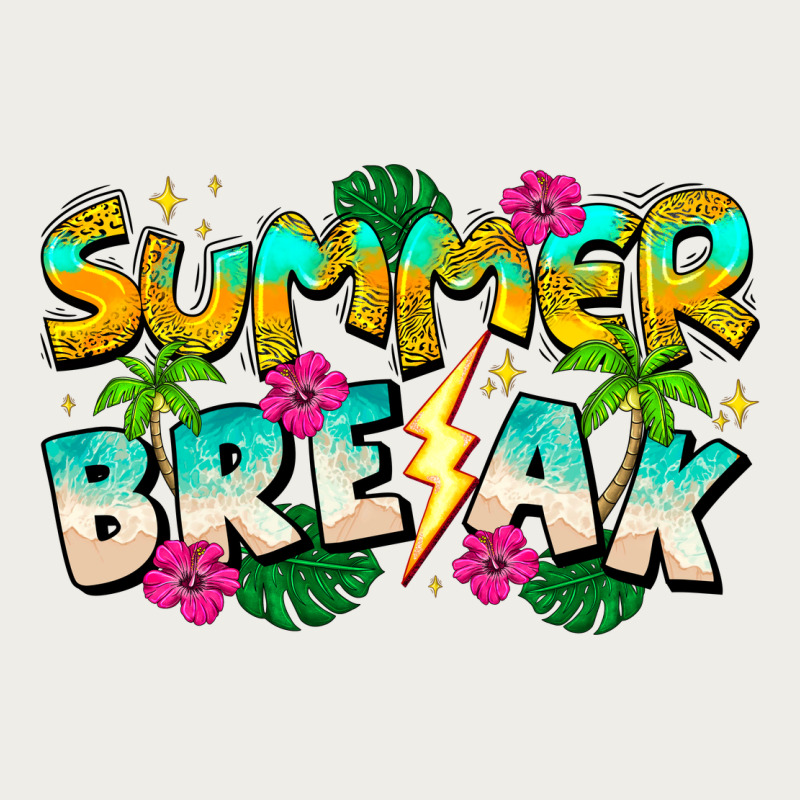 Summer Break Zipper Hoodie by CowhideDigitalArt | Teevron
