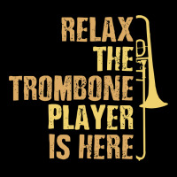 Relax The Trombone Player Is Here Gift Trombone Gifts Heavy Core Tee | Teevron