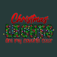 Festive Christmas Lights Text Art Premium Sweatshirt | Teevron