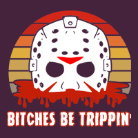 Halloween Bitches Be Trippin Jason Mask Premium Tee | Teevron