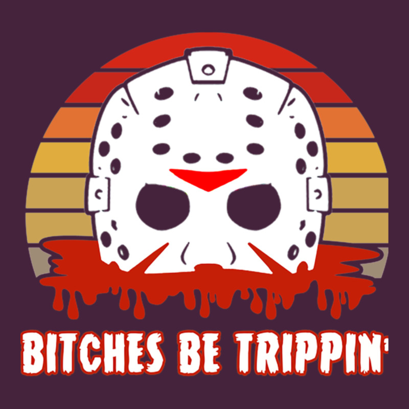 Halloween Bitches Be Trippin Jason Mask Premium Tee by lanVoArt | Teevron