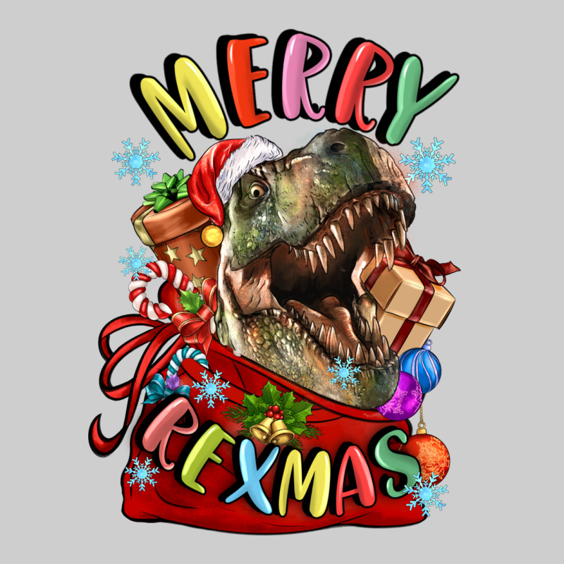 T Rex Merry Rexmas Premium Tee by LillyAllenDesigns | Teevron