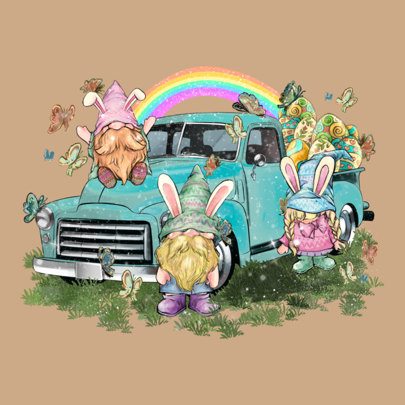 Easter Gnomies With Truck Easter Day Vintage Hoodie by HowdyJamesFarm | Teevron