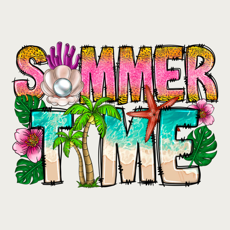 Summer Time Zipper Hoodie by CowhideDigitalArt | Teevron