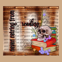 Never Retring From Reading Vintage Hoodie | Teevron