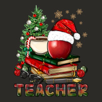 Teacher With Christmas Tree Heavy Core Tee | Teevron