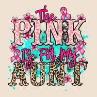 The Pink Is For My Aunt Cancer Awareness Urban Heavy Tee | Teevron