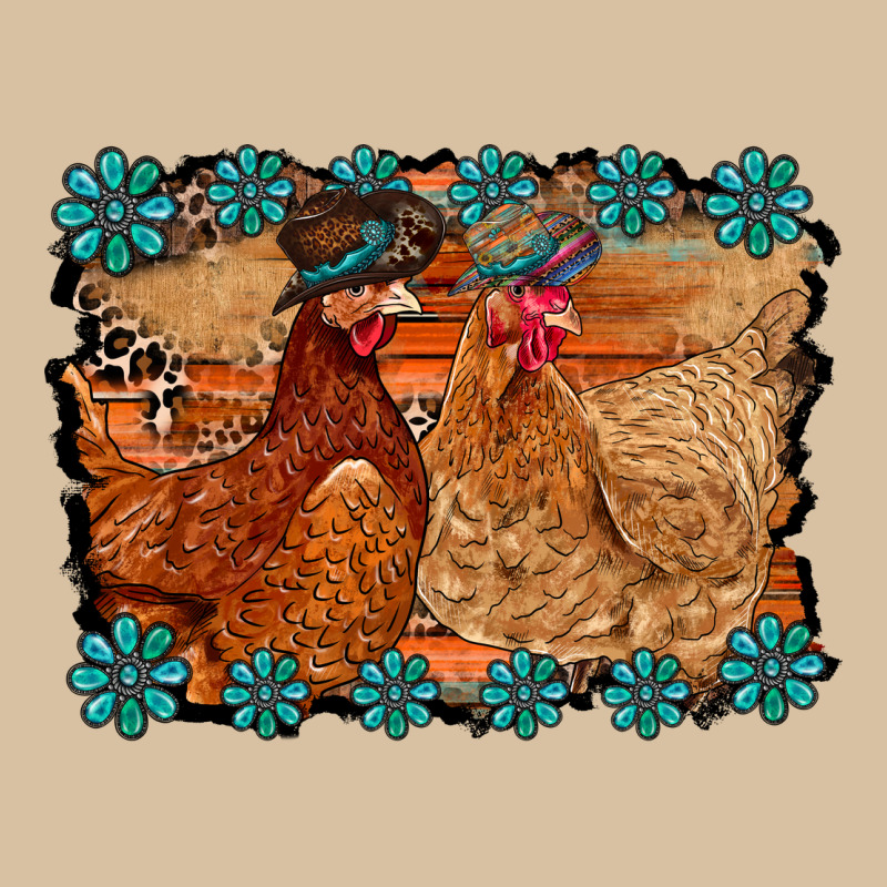 Chicken Western Heavyweight Hoodie by RacoonDesign | Teevron