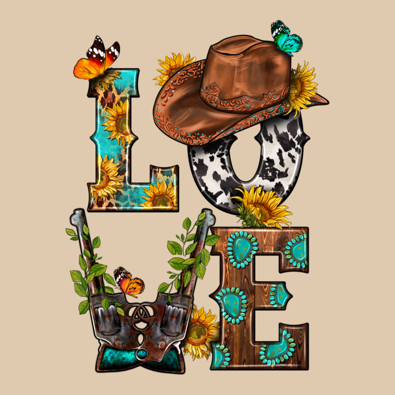 Western Love With Gun Heavyweight Sweatshirt by BundleAndBundleShop | Teevron