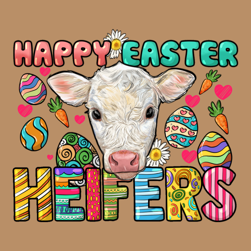 Happy Easter Heifers Easter Day Vintage Hoodie by HowdyJamesFarm | Teevron