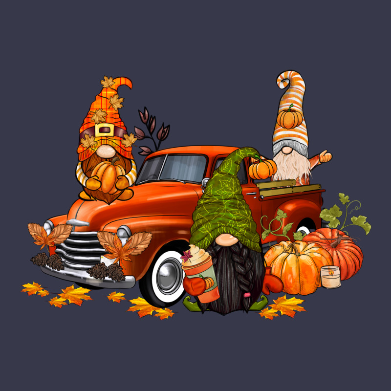 Fall Gnome Truck Long Sleeve Tee by CowGirlArtShop | Teevron