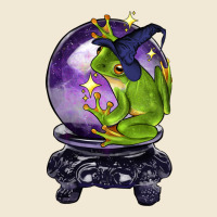 Halloween Frog With Crystal Ball Premium Tee | Teevron