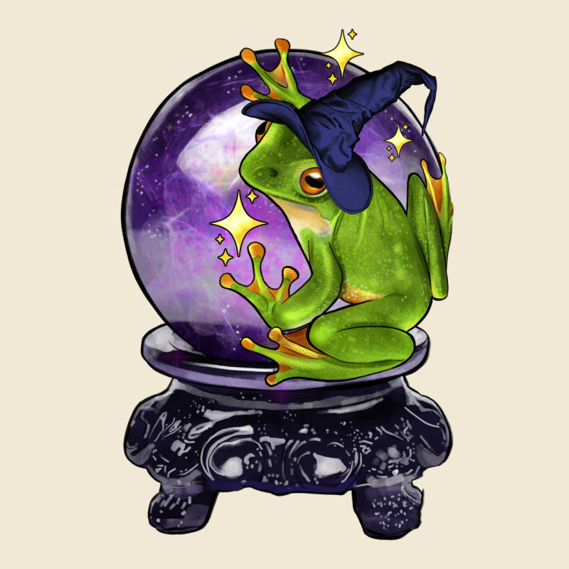 Halloween Frog With Crystal Ball Premium Tee by LillyAllenDesigns | Teevron