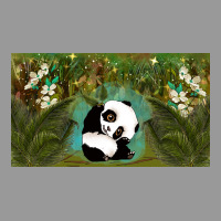 Cute Panda Vintage Hoodie | Teevron
