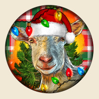 Saanen Goat Christmas Premium Tee | Teevron