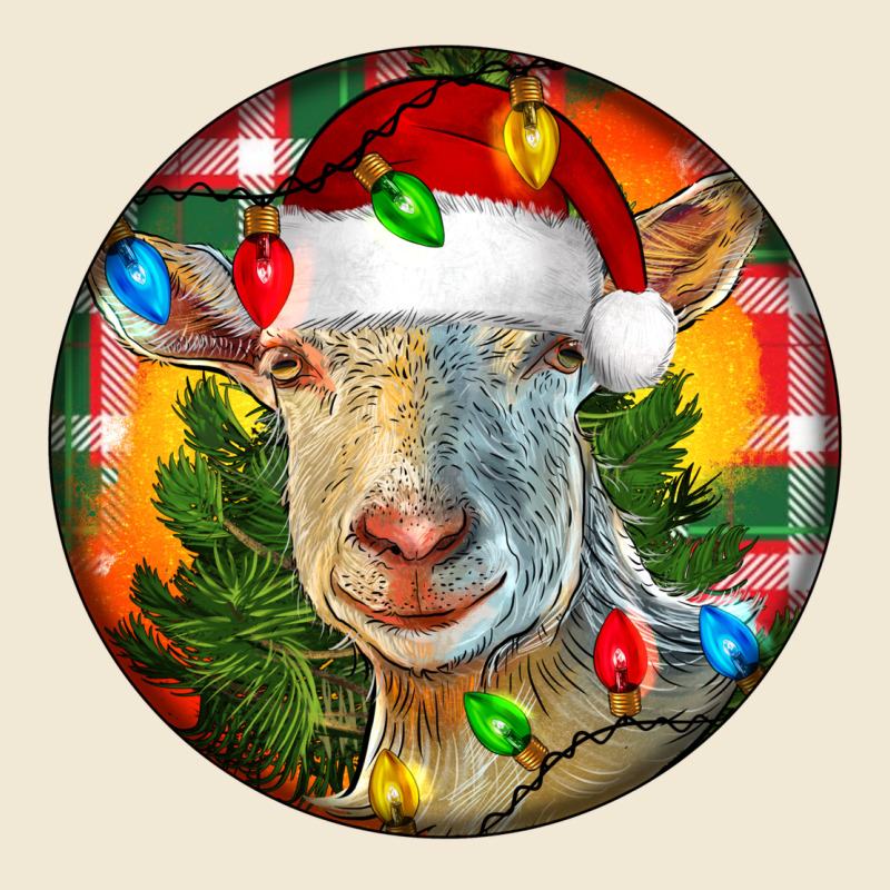 Saanen Goat Christmas Premium Tee by LillyAllenDesigns | Teevron