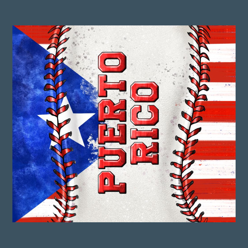 Baseball Puerto Rico Tumbler Tbs Urban Heavy Tee by TumblerDesignByShophia | Teevron
