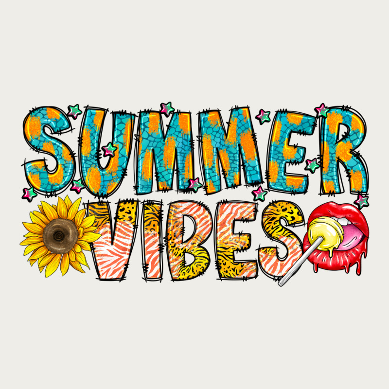 Summer Vibes Zipper Hoodie by CowhideDigitalArt | Teevron