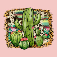 Serape Cowhide Cactus Urban Heavy Tee | Teevron