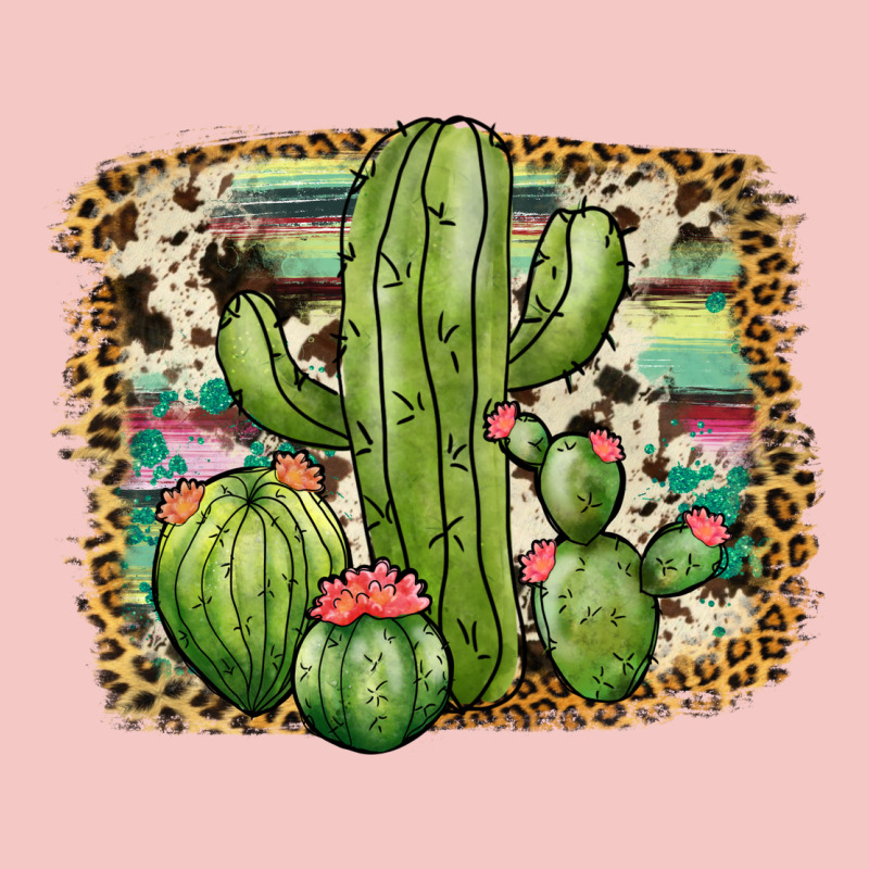 Serape Cowhide Cactus Urban Heavy Tee by JahusDesignShop | Teevron