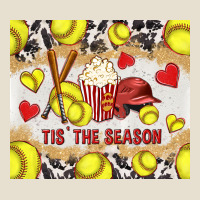 Tis' The Season Softball With Cowhide Tumbler Tbs Urban Heavy Tee | Teevron