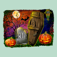 Headstone And Coffin Background Premium Hoodie | Teevron