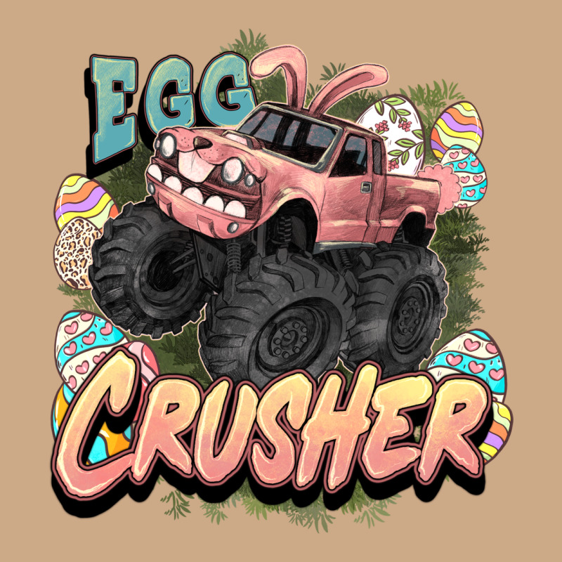 Egg Crusher Easter Truck Easter Day Vintage Hoodie by HowdyJamesFarm | Teevron