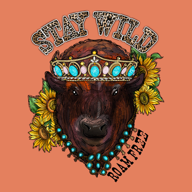 Turquoise Bison Classic Tee by RacoonDesign | Teevron