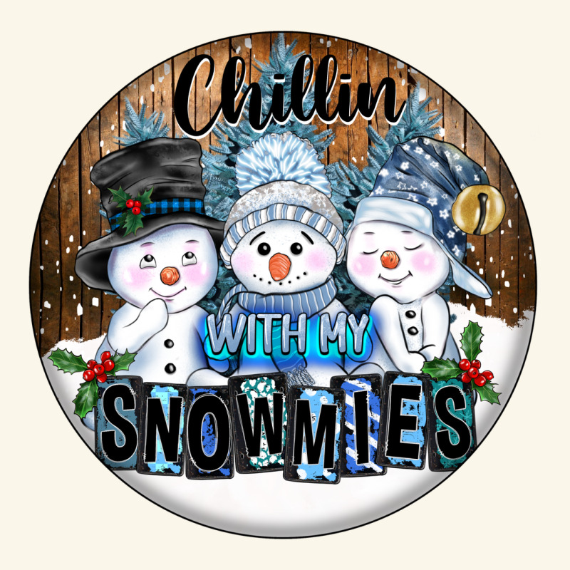 Chillin With My Snowmies Premium Hoodie by FaDigitalArtStudio | Teevron
