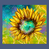 Sparkling Sunflower Vintage Hoodie | Teevron
