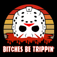 Halloween Bitches Be Trippin Jason Mask Ladies Tee | Teevron