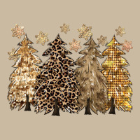 Merry Christmas Leopard Trees Long Sleeve Tee | Teevron
