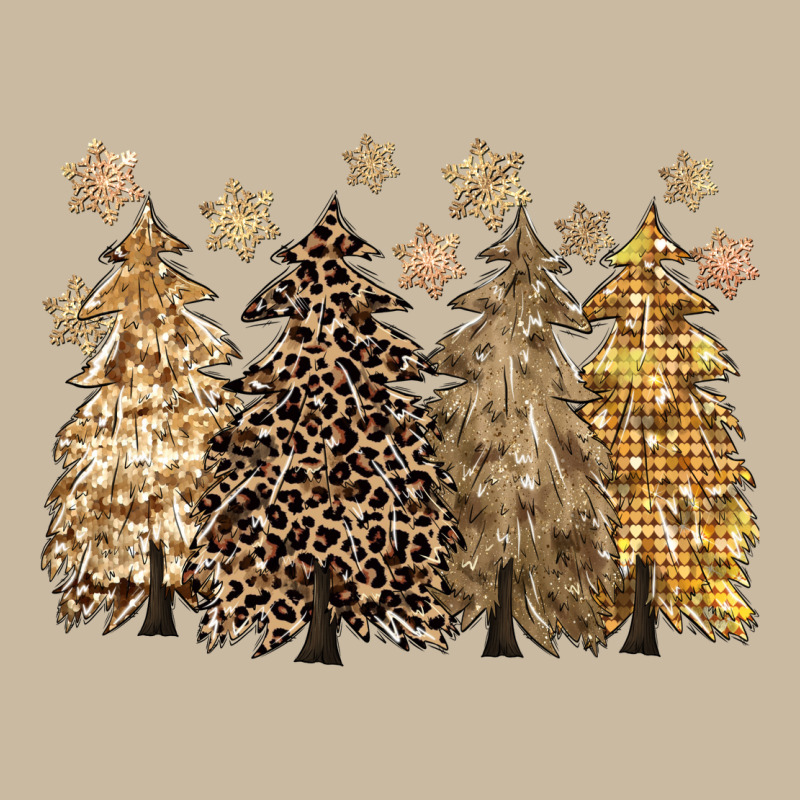 Merry Christmas Leopard Trees Long Sleeve Tee by CowGirlArtShop | Teevron