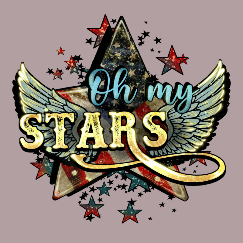 Oh My Stars America Wings 4th Of July Vintage Hoodie by HowdyJamesFarm | Teevron