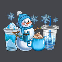Winter Snowman Coffee Cups Long Sleeve Tee | Teevron