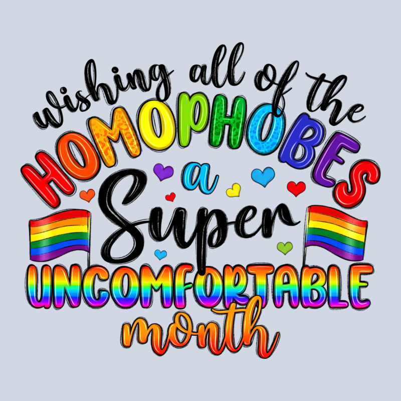 Wishing All Of The Homophobes Uncomfortable Month Premium Sweatshirt by Artiststas | Teevron