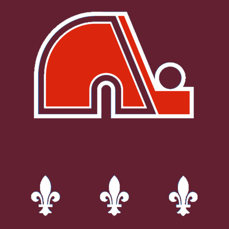 Vintage Quebec Hockey   Retro Nordiques Classic Tee by lanVoArt | Teevron