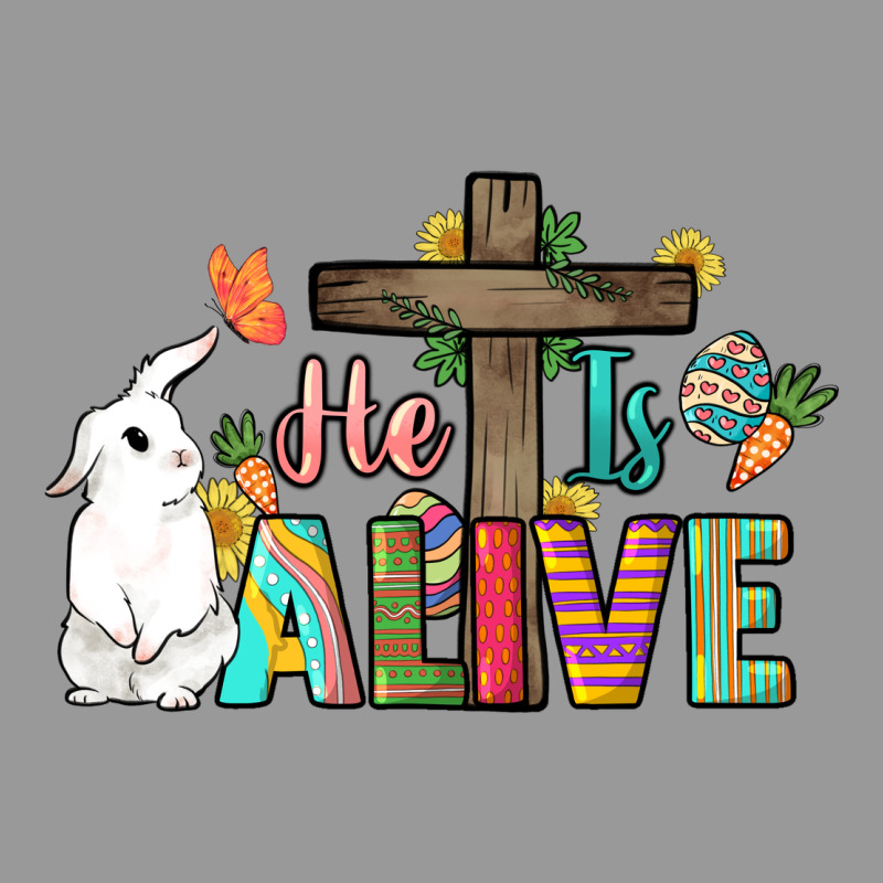 He Is Alive Easter Day Vintage Hoodie by HowdyJamesFarm | Teevron