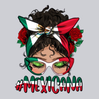 Mexicana Messy Bun Mama Heavyweight Sweatshirt | Teevron