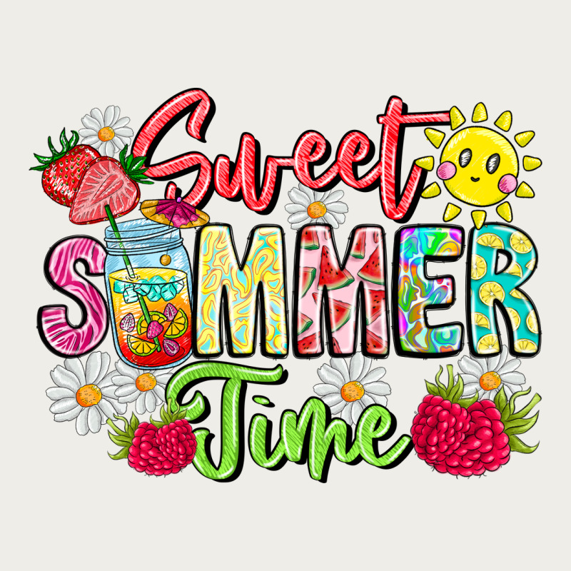 Sweet Summer Time Zipper Hoodie by CowhideDigitalArt | Teevron