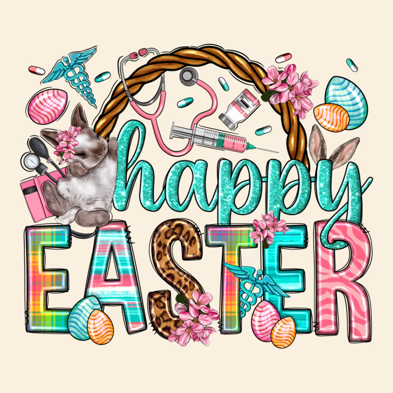 Happy Easter Nurse Easter Day Vintage Hoodie by HowdyJamesFarm | Teevron